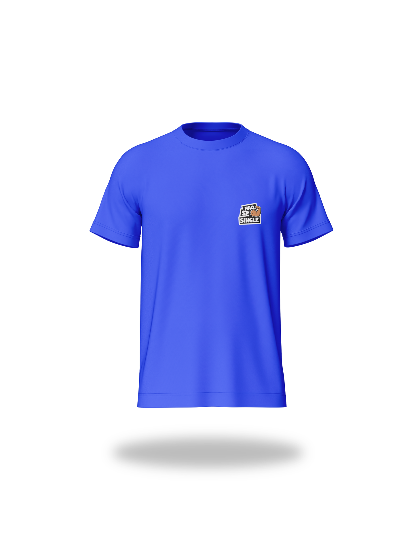 The Haq Se Single Blue Tee