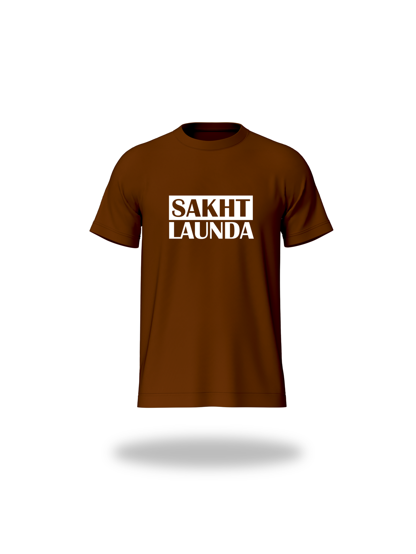 The Sakht Launda Brown Tee